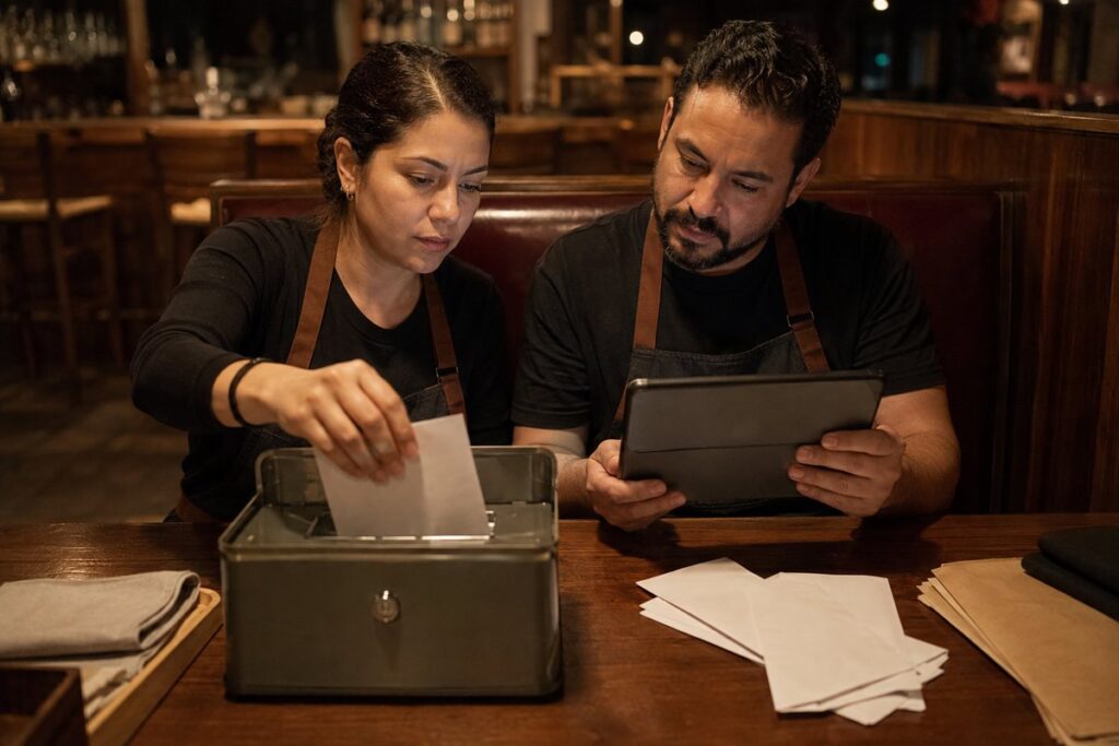 Tax Advisor Fort Lauderdale helping restaurant owners separate a business tax reserve from operating cash