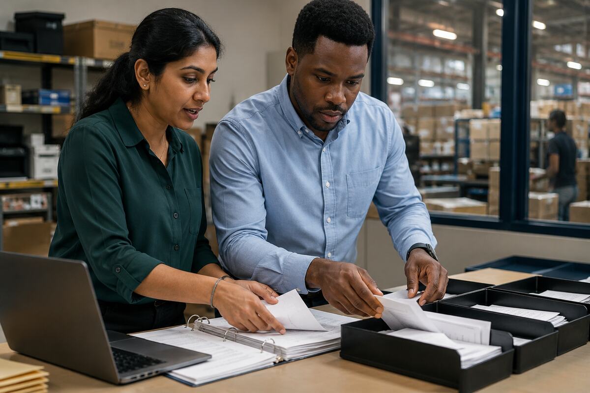 Reviewing vendor invoices, credits and outstanding checks before an accounts-payable correction