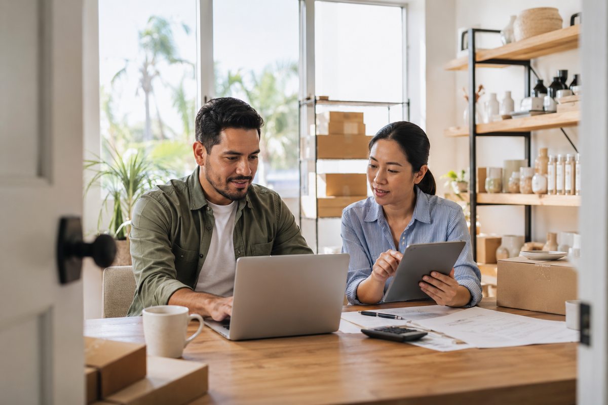 Organizing Florida sales-tax registration, invoice and filing records