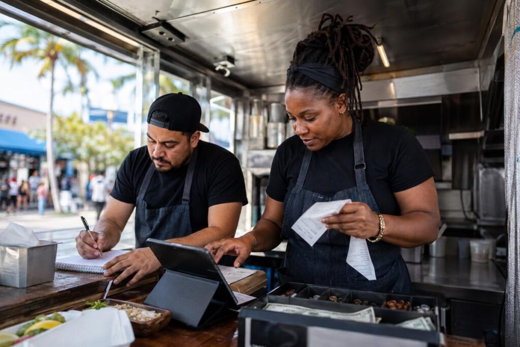 Tax Advisor Fort Lauderdale helping food-truck owners reconcile sales tax and payroll records