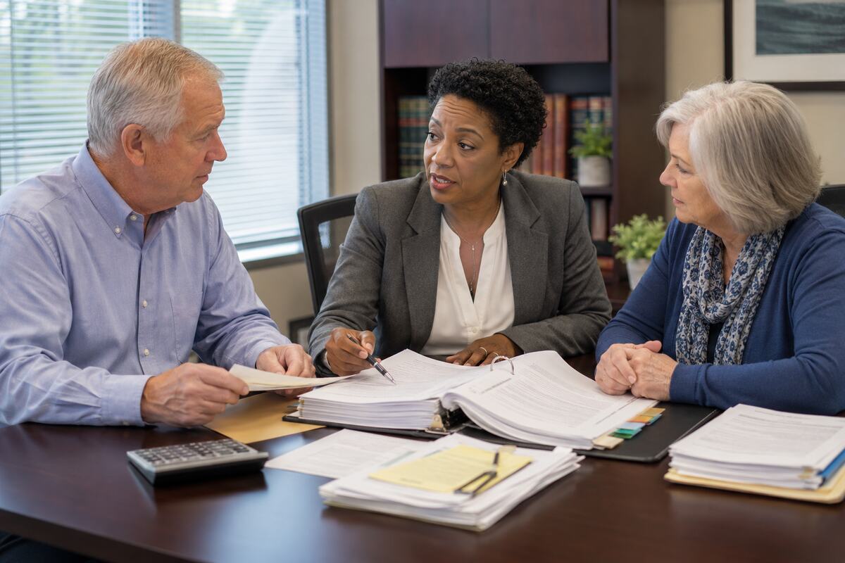 Organized records and supporting documents for an IRS appeal
