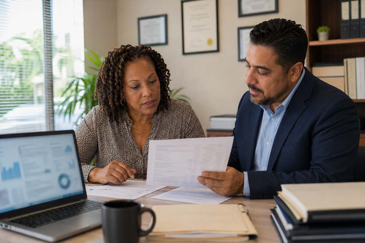 Tax adviser reviewing owner draws, distributions, and tax-basis records with a business owner